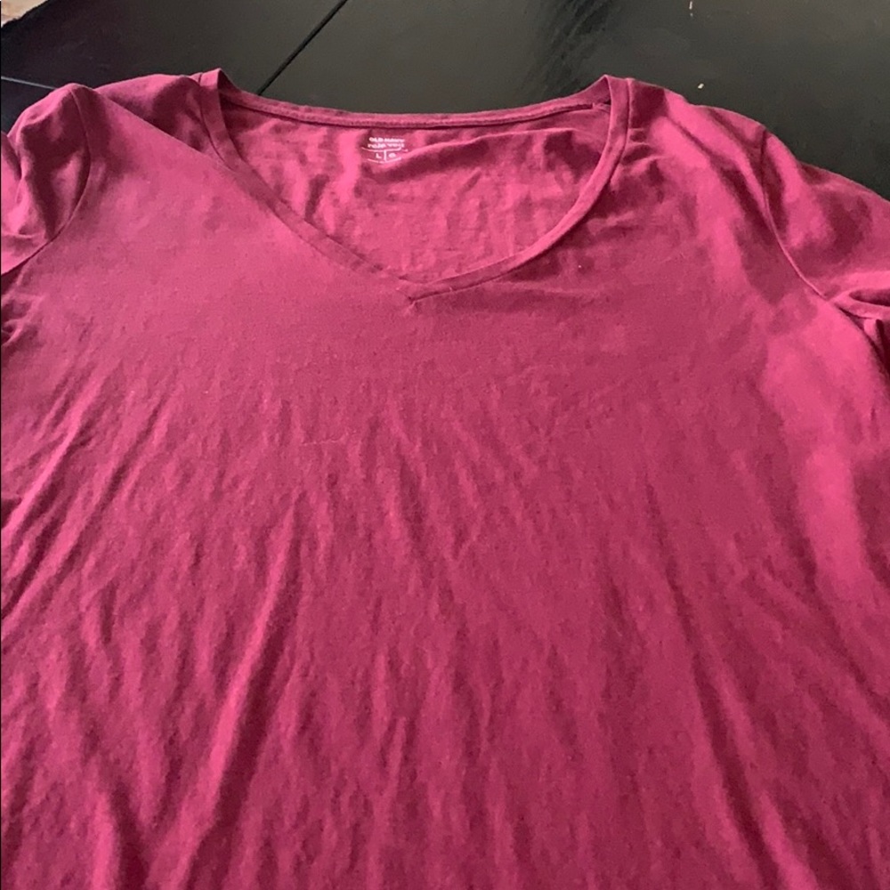 Set of two Old Navy V neck Relaxed T-shirts Size L